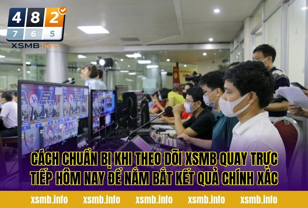 Cách chuẩn bị khi theo dõi XSMB quay trực tiếp hôm nay để nắm bắt kết quả chính xác