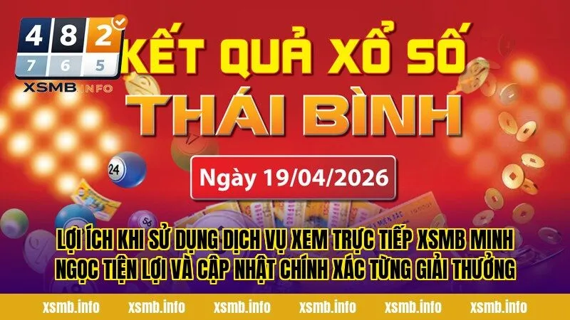 Lợi ích khi sử dụng dịch vụ xem trực tiếp XSMB Minh Ngọc tiện lợi và cập nhật chính xác từng giải thưởng