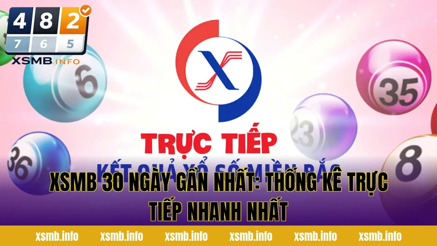 XSMB 30 Ngày Gần Nhất: Thống Kê Trực Tiếp Nhanh Nhất