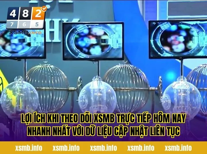 Lợi ích khi theo dõi XSMB trực tiếp hôm nay nhanh nhất với dữ liệu cập nhật liên tục