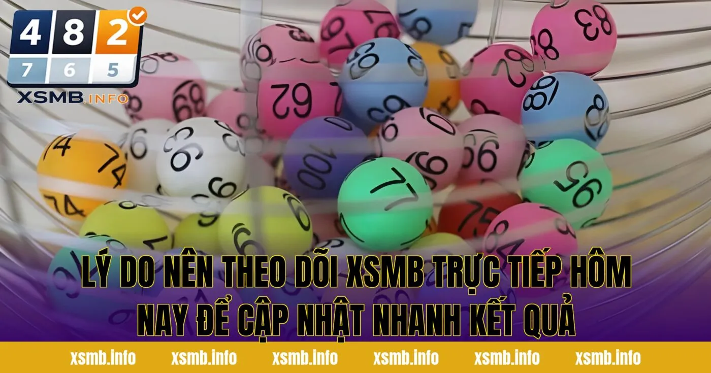 Lý do nên theo dõi XSMB trực tiếp hôm nay để cập nhật nhanh kết quả