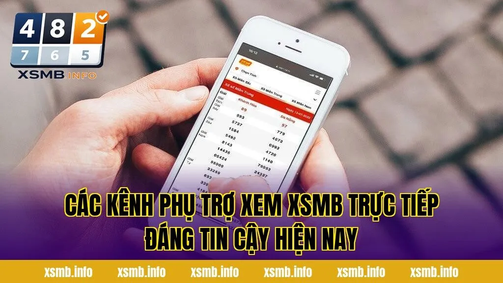 Các kênh phụ trợ xem xsmb trực tiếp đáng tin cậy hiện nay