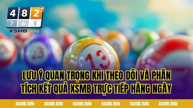 Lưu ý quan trọng khi theo dõi và phân tích kết quả XSMB trực tiếp hàng ngày