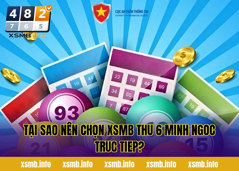 Tại sao nên chọn xsmb thu 6 minh ngoc truc tiep?