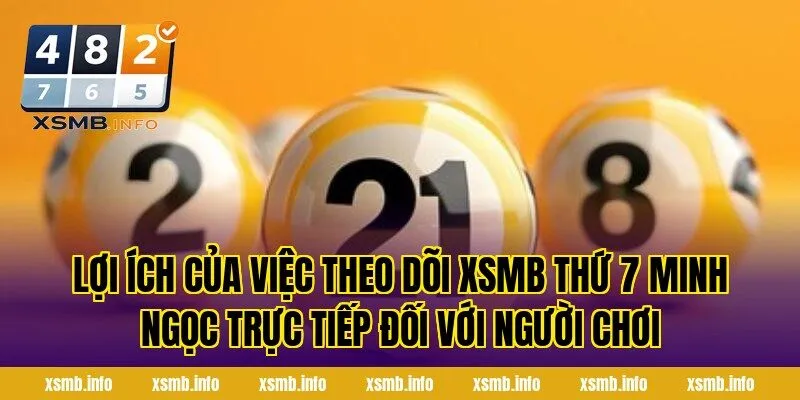Lợi Ích Của Việc Theo Dõi XSMB Thứ 7 Minh Ngọc Trực Tiếp Đối Với Người Chơi