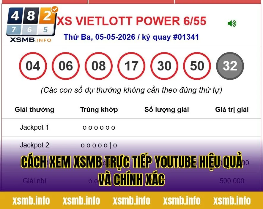 Cách xem xsmb trực tiếp youtube hiệu quả và chính xác