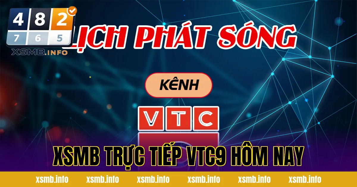 XSMB Trực Tiếp VTC9 Hôm Nay