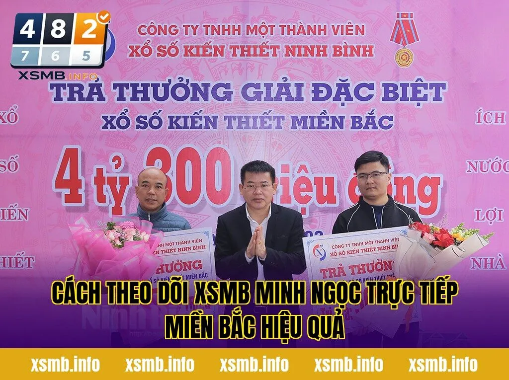 Cách theo dõi XSMB Minh Ngọc trực tiếp miền Bắc hiệu quả