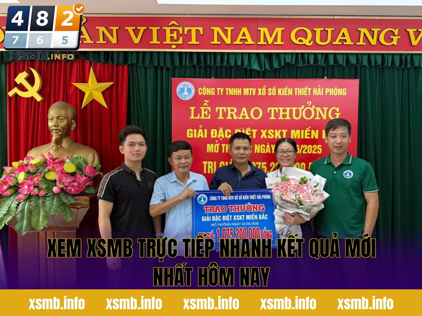 Xem XSMB Trực Tiếp Nhanh Kết Quả Mới Nhất Hôm Nay