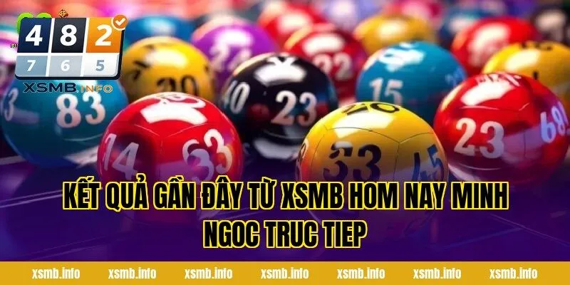 Kết quả gần đây từ xsmb hom nay minh ngoc truc tiep