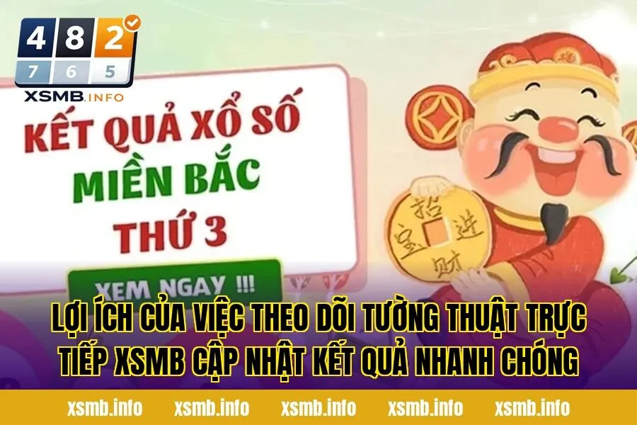 Lợi ích của việc theo dõi tường thuật trực tiếp XSMB cập nhật kết quả nhanh chóng