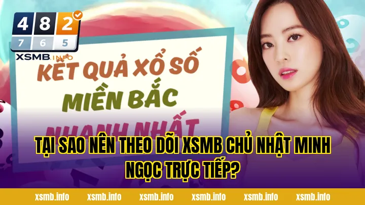 Tại Sao Nên Theo Dõi XSMB Chủ Nhật Minh Ngọc Trực Tiếp?