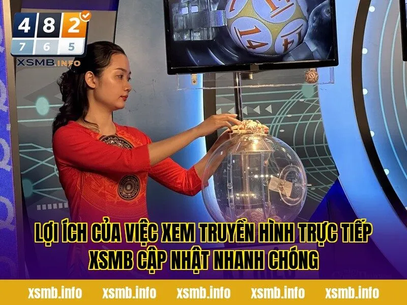 Lợi ích của việc xem truyền hình trực tiếp XSMB cập nhật nhanh chóng
