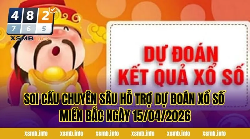 Soi cầu chuyên sâu hỗ trợ dự đoán xổ số miền Bắc ngày 15/04/2026