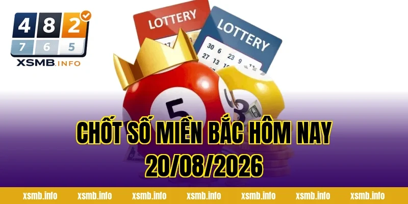 Chốt Số Miền Bắc Hôm Nay 20/08/2026
