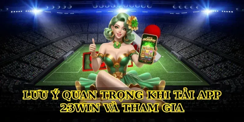 Lưu ý quan trọng khi Tải app 23win và tham gia