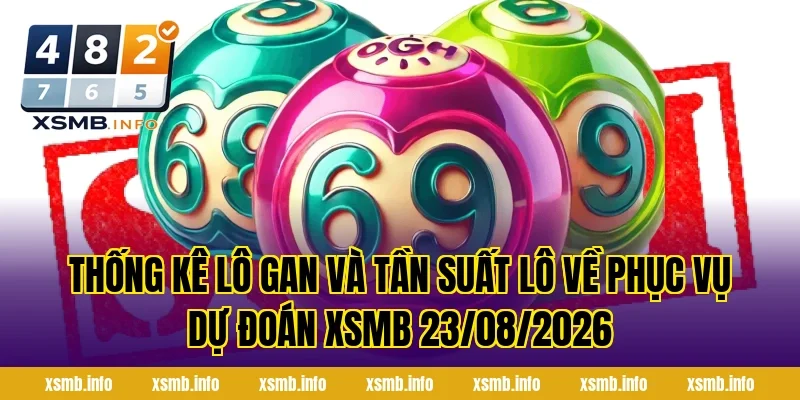 Thống Kê Lô Gan Và Tần Suất Lô Về Phục Vụ Dự Đoán XSMB 23/08/2026