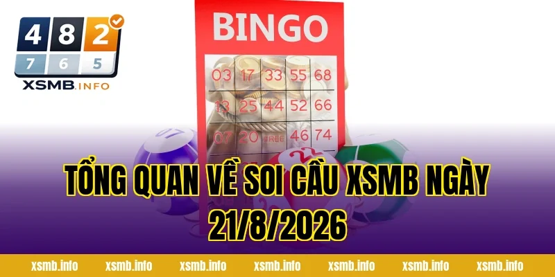 Tổng Quan Về Soi Cầu XSMB Ngày 21/8/2026