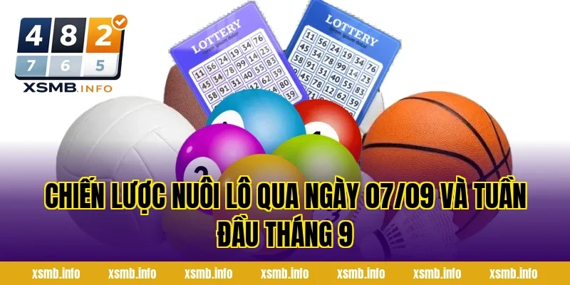 Chiến Lược Nuôi Lô Qua Ngày 07/09 Và Tuần Đầu Tháng 9